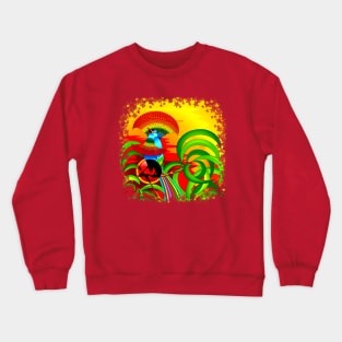 Paradise Bird Crewneck Sweatshirt